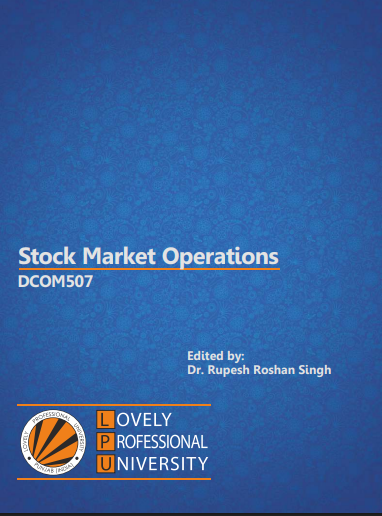 The Stock Market and Investment Harvard